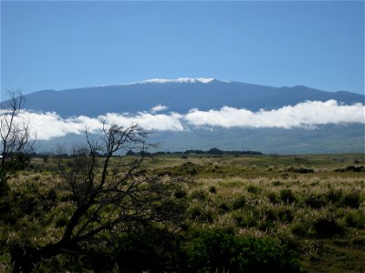 Mauna Kea snow photo