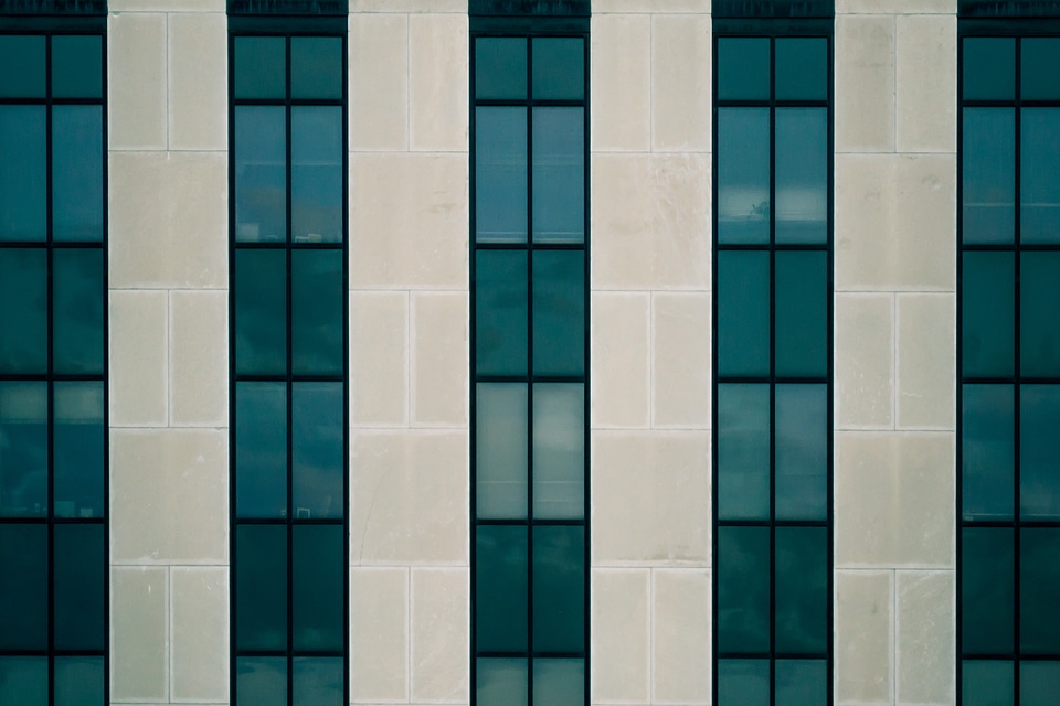 Windows and concrete photo