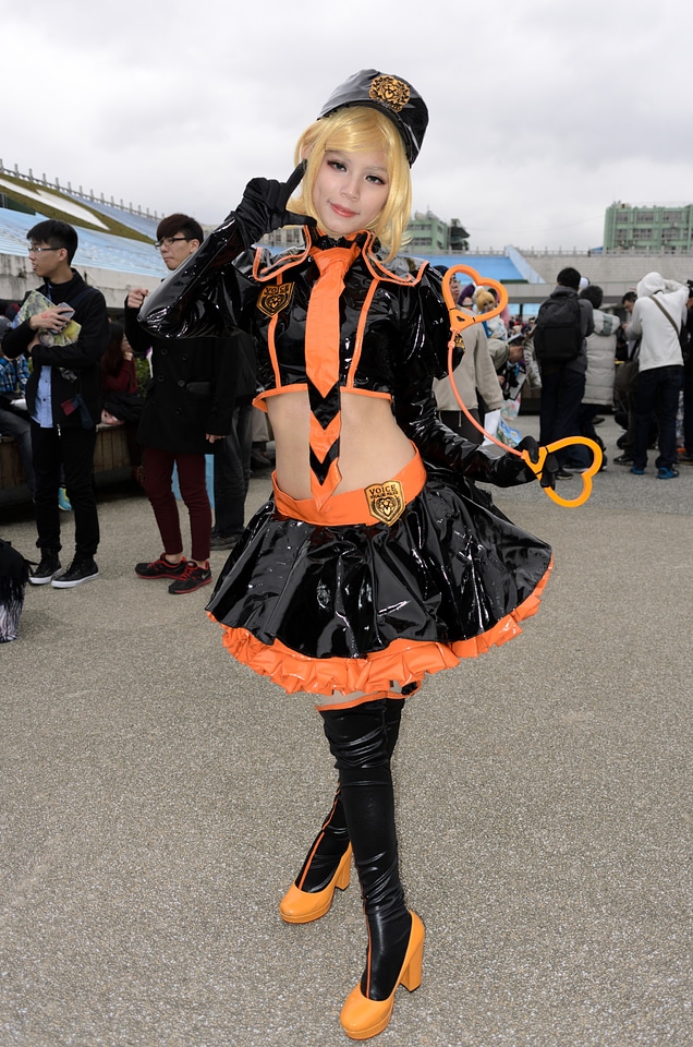 Japan anime cosplay woman