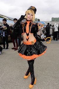 Japan anime cosplay woman photo