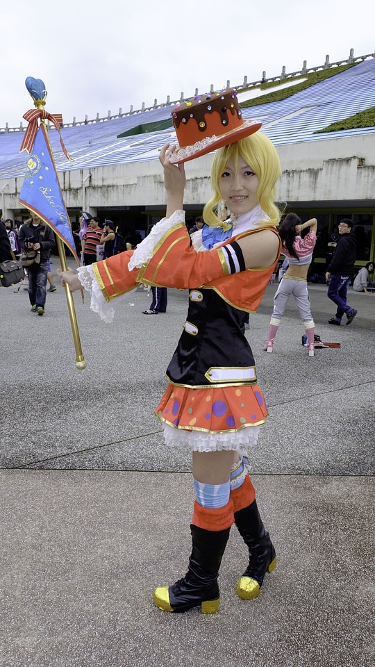 Japan anime cosplay woman