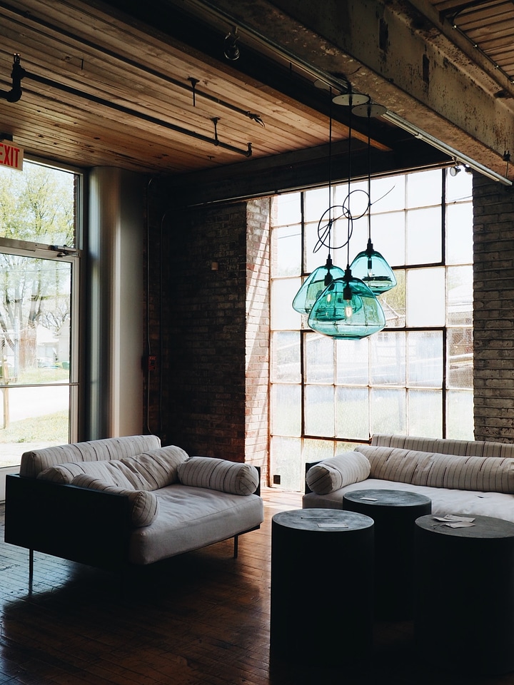 living room of luxury house