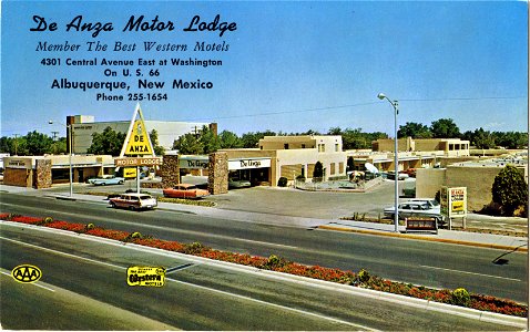 De Anza Motor Lodge, Albuquerque, New Mexico