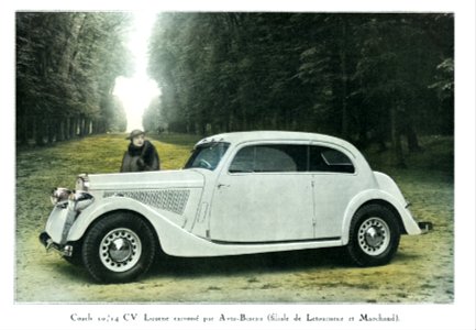 Coach Licorne carrossé par Auto-Bineau 1937 photo