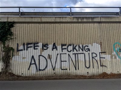 LIFE IS A FCKNG ADVENTURE