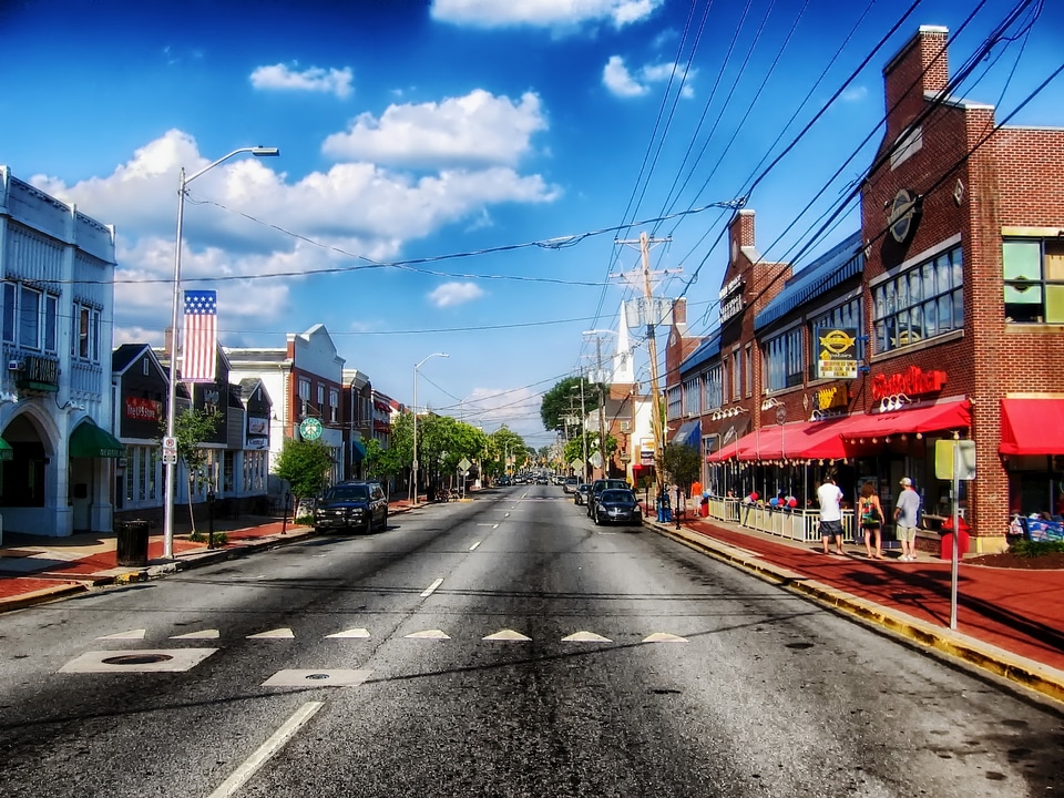 Downtown Newark Delaware