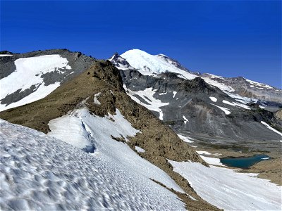 Panhandle Gap at Mt. Rainier NP in WA photo