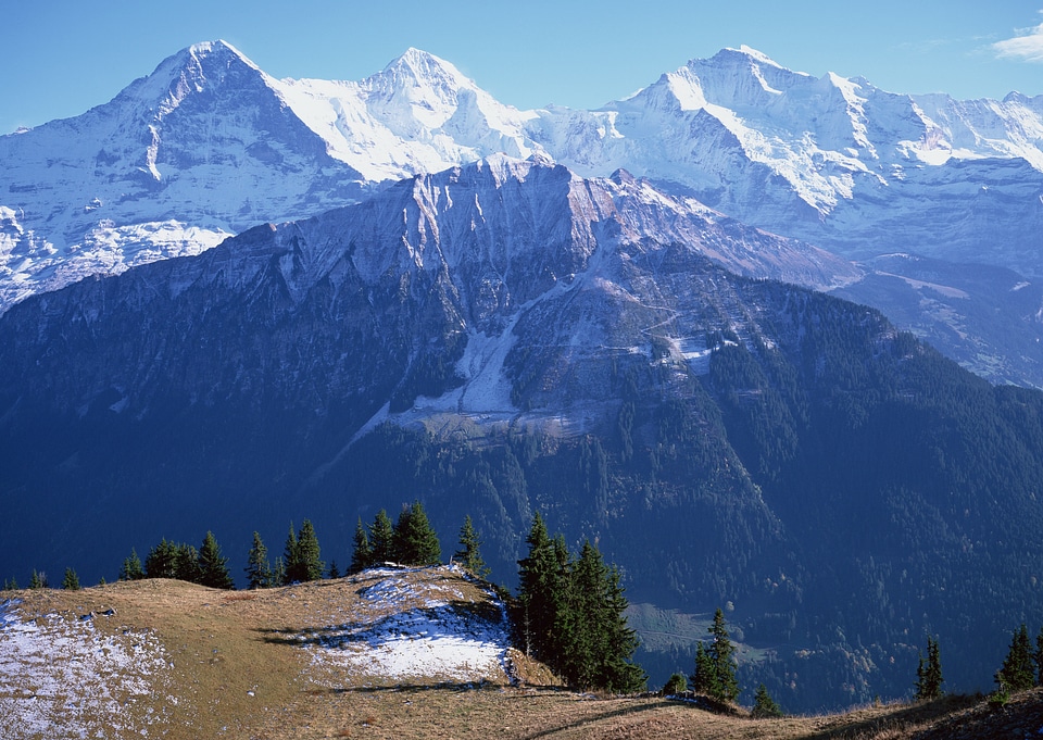 Alps Alpine Landscape of Mountain
