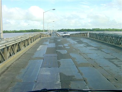 Demerara pontoon bridge photo