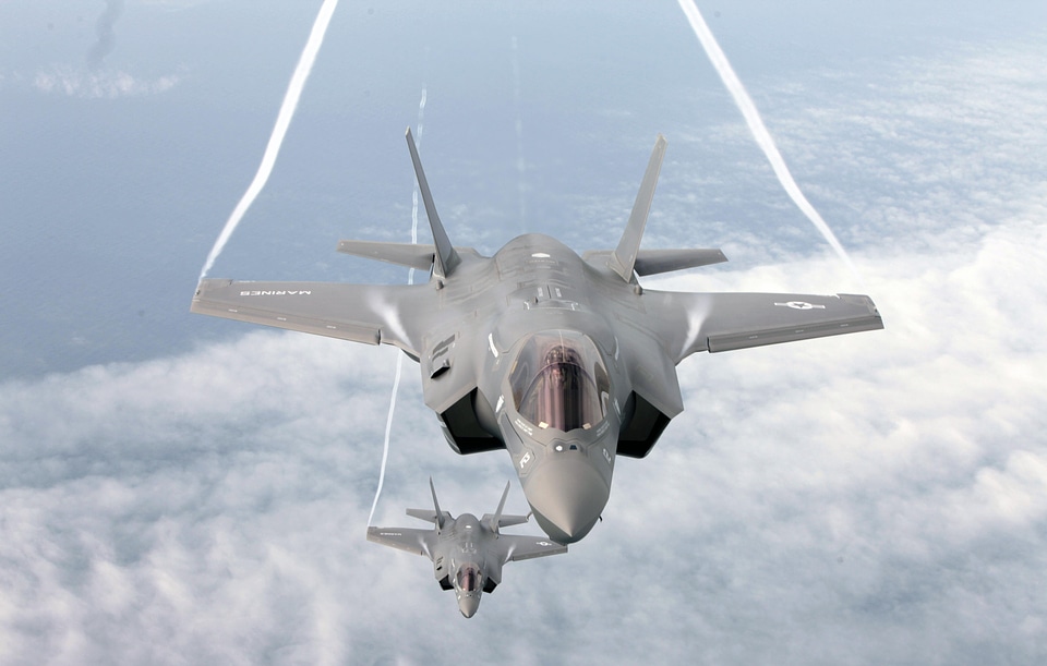 Naval aviators with Marine Fighter Attack Training