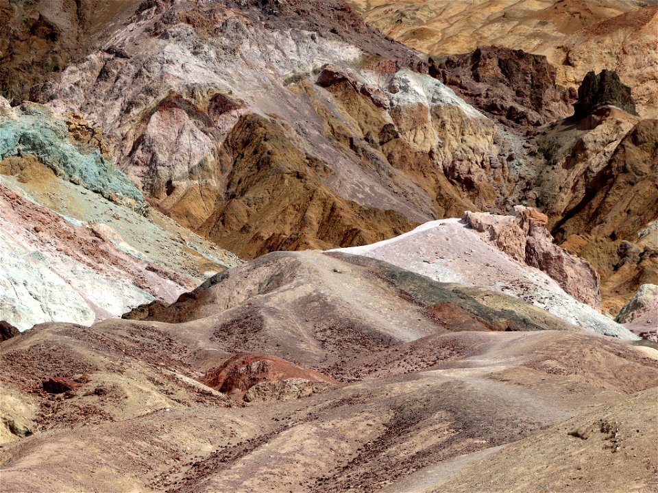 Artist Palette at Death Valley NP in CA