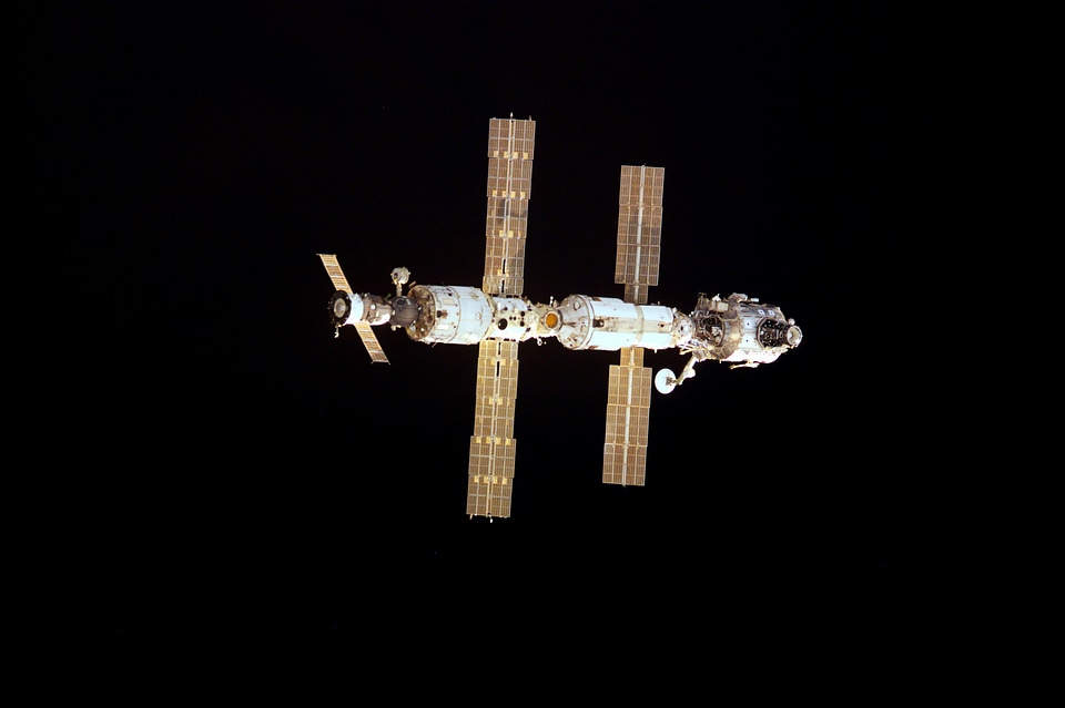 International Space Station at the Start of Expedition