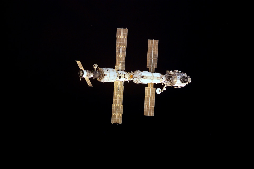 International Space Station at the Start of Expedition photo