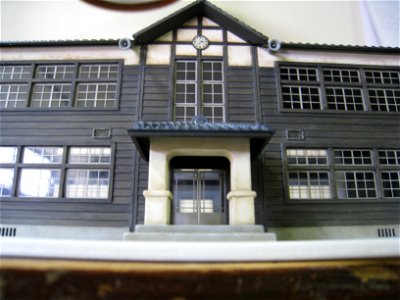 木造校舎の学校