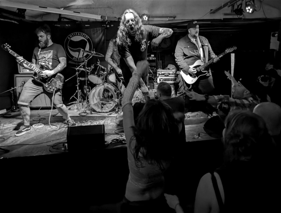 Cuntstock 2023, The Old Cold Store, Nottingham 8 April 2023. Hang The Bastard | War All The Time | Rot In Hell | King of Pigs |  Dead Sheeran | Feral State