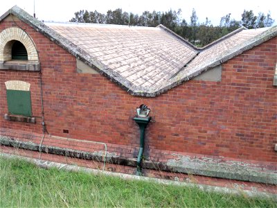 RAN Armament Depot Newington - Building 20 Gunpowder Magazine - Roof Detail