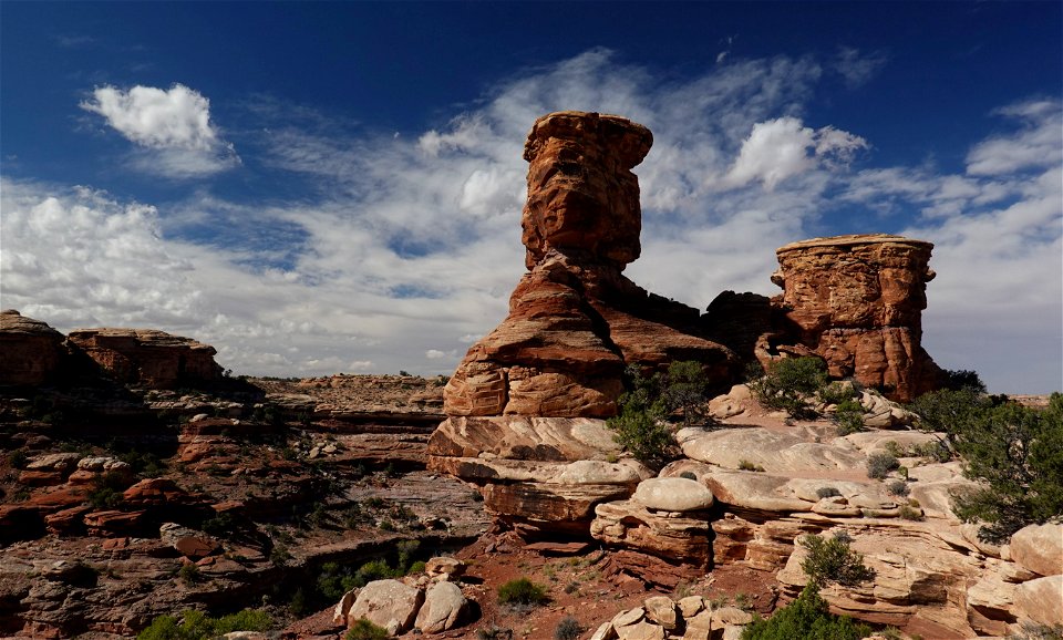 Redspring Canyon Pinnacles