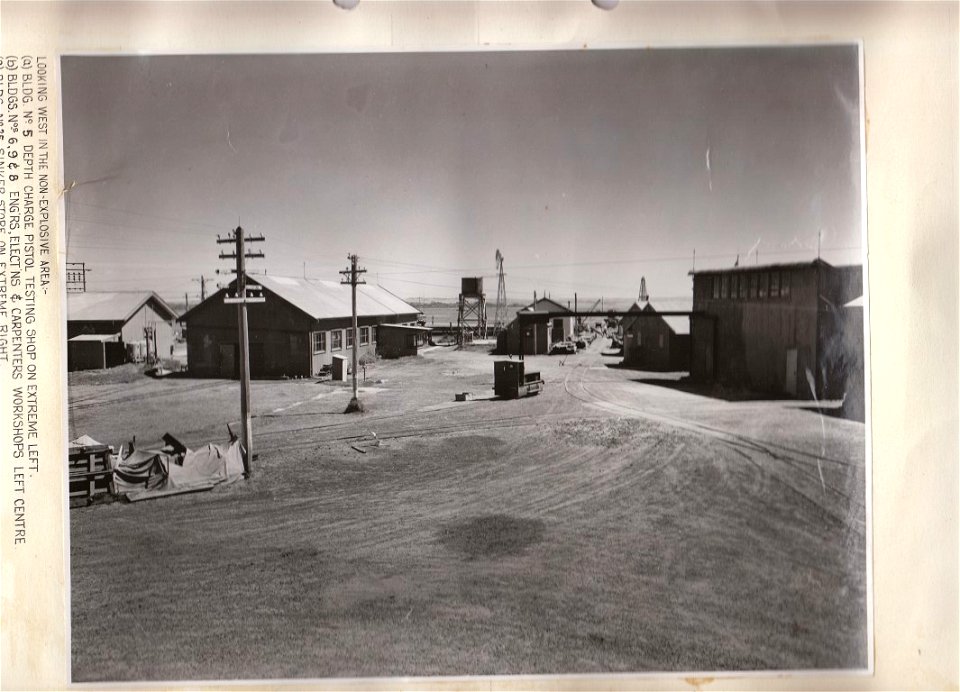 RAN Mine Depot Swan Island - Looking West in Non-explosives Area