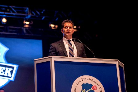 FBI Deputy Director Bowdich Attends Candlelight Vigil