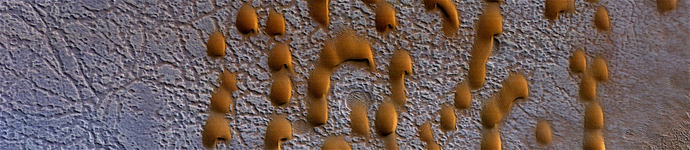 Mars - Dunes in Noachis Terra