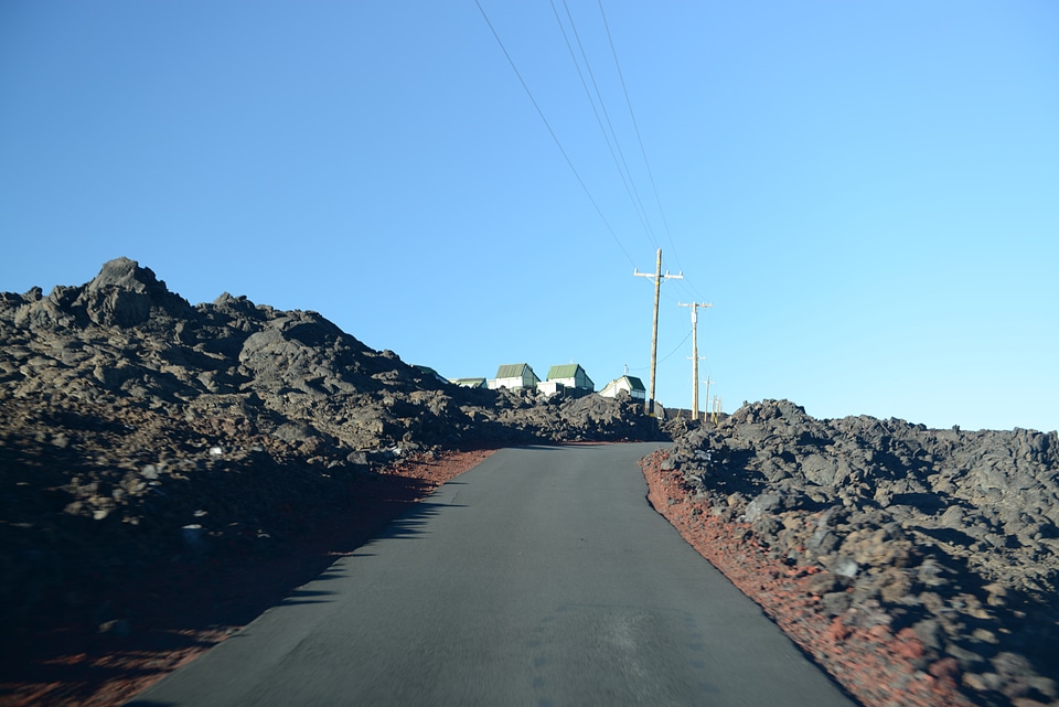 Hawaii Big Island Mauna Kea road observatory