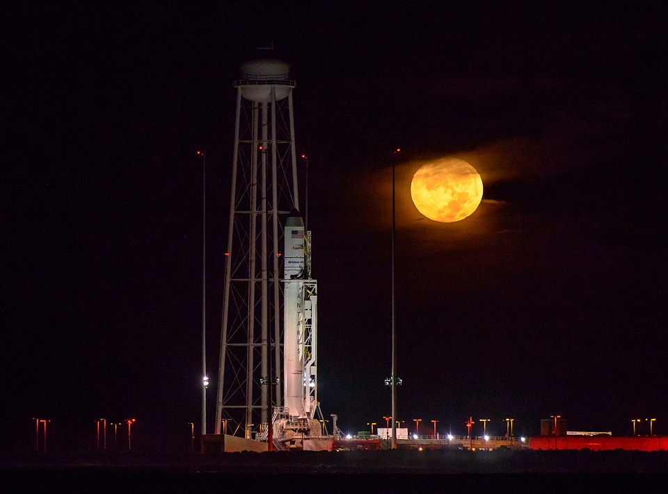 The Orbital ATK Antares rocket