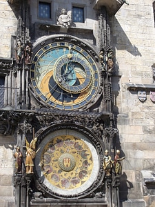 Clock czech republic astronomical clock photo