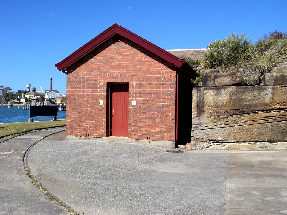 RAN Armament Depot Spectacle Island - Guncotton store