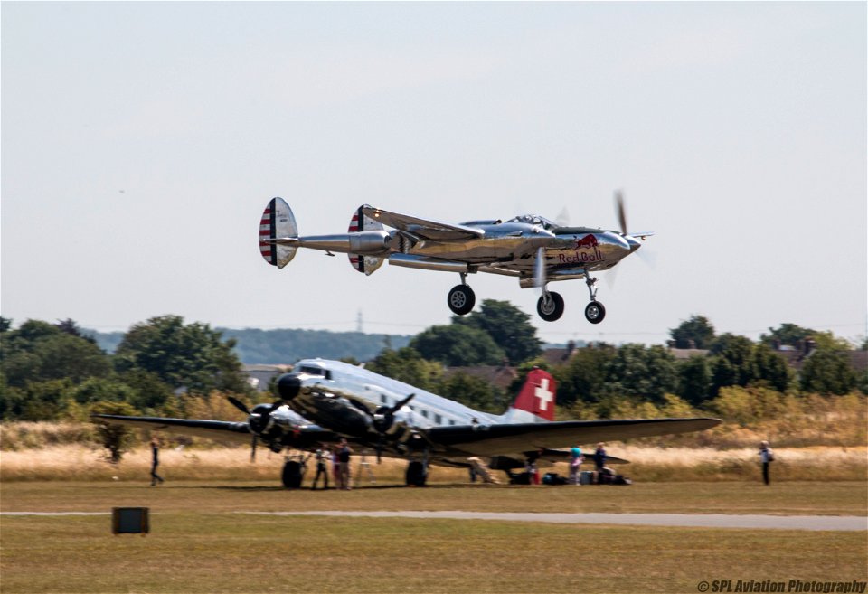 EGSU - Lockheed P-38L Lightning - Flying Bulls / Red Bull - 44-53254