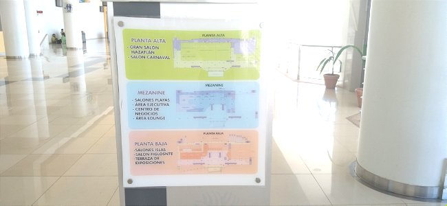 Mapa del Mazatlán International Center, 3 de febrero de 2023 02