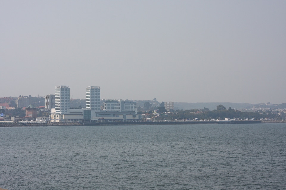 Panoramic view of Puerto Montt in Chile