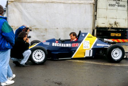 John Hayden racing 1980s photo