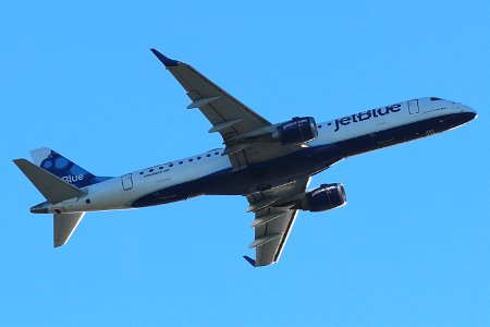 JetBlue E190 departing BOS photo