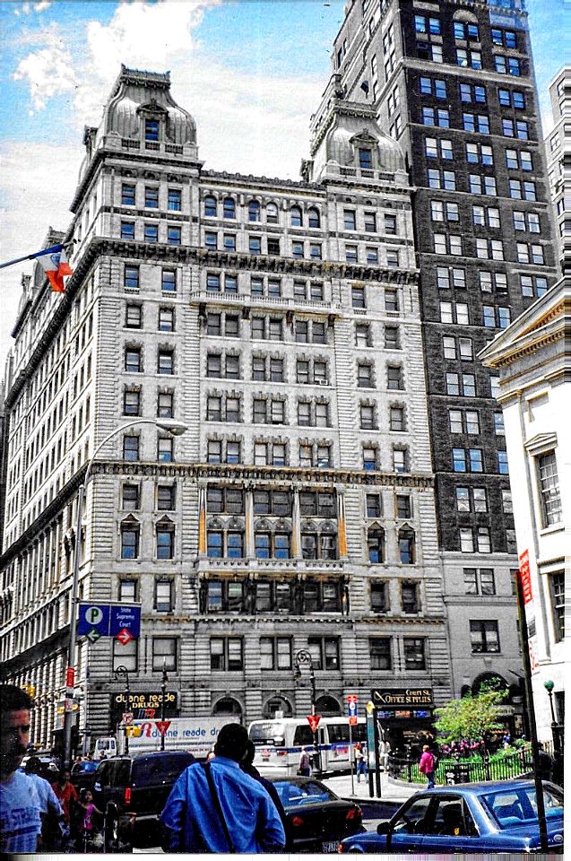 Brooklyn New York - The Temple Bar  Building 1901 - Romanesque Revival Style -