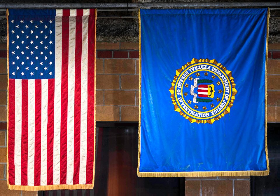 August 2018: Flags Hung in New Orleans Office During Hurricane Katrina