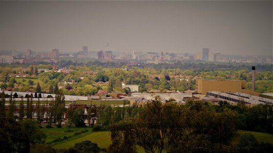 Birmingham seen from Lickey Hills