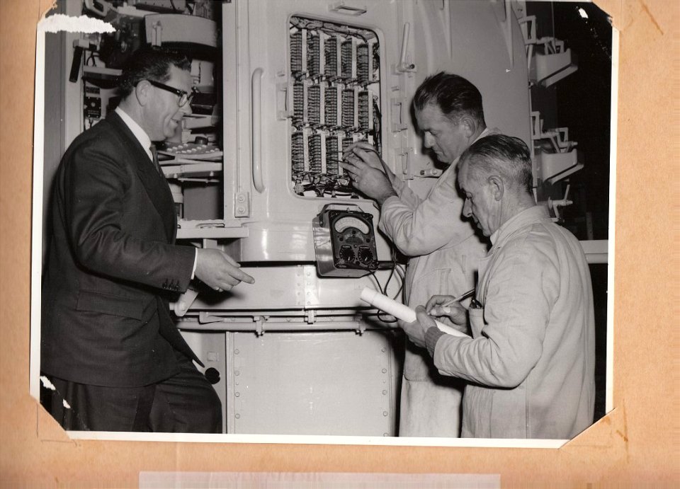 RAN Armament Depot,  Maribyrnong -  Checking MRS3 Director
