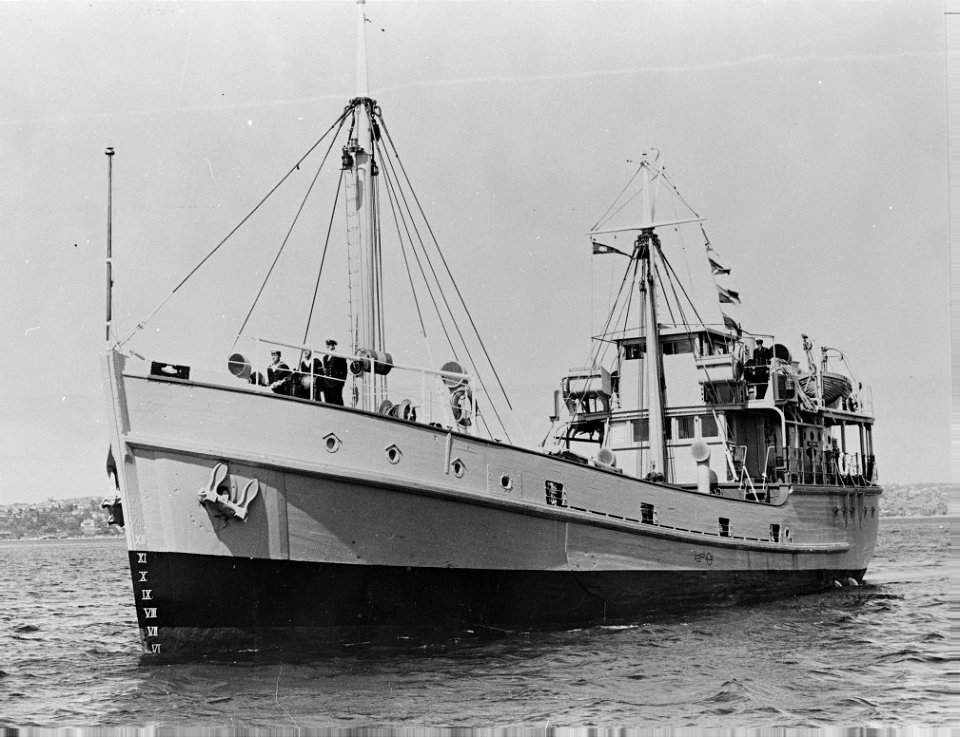 HMAS Woomera - Armament Stores Transport Vessel