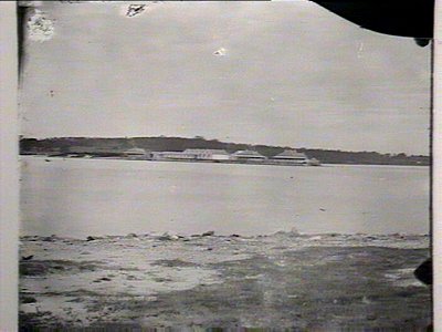 RAN Armament Depot Spectacle Island - View of Colonial Gunpowder Magazine