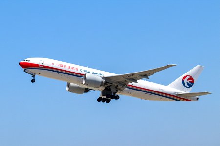 China Cargo Airlines 777F departing LAX photo