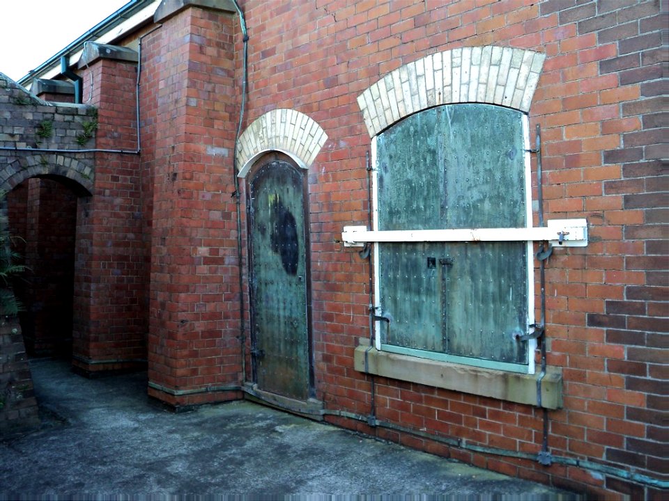 RAN Armament Depot Newington - Building 20 Gunpowder Magazine - Interior of Lamp Passage