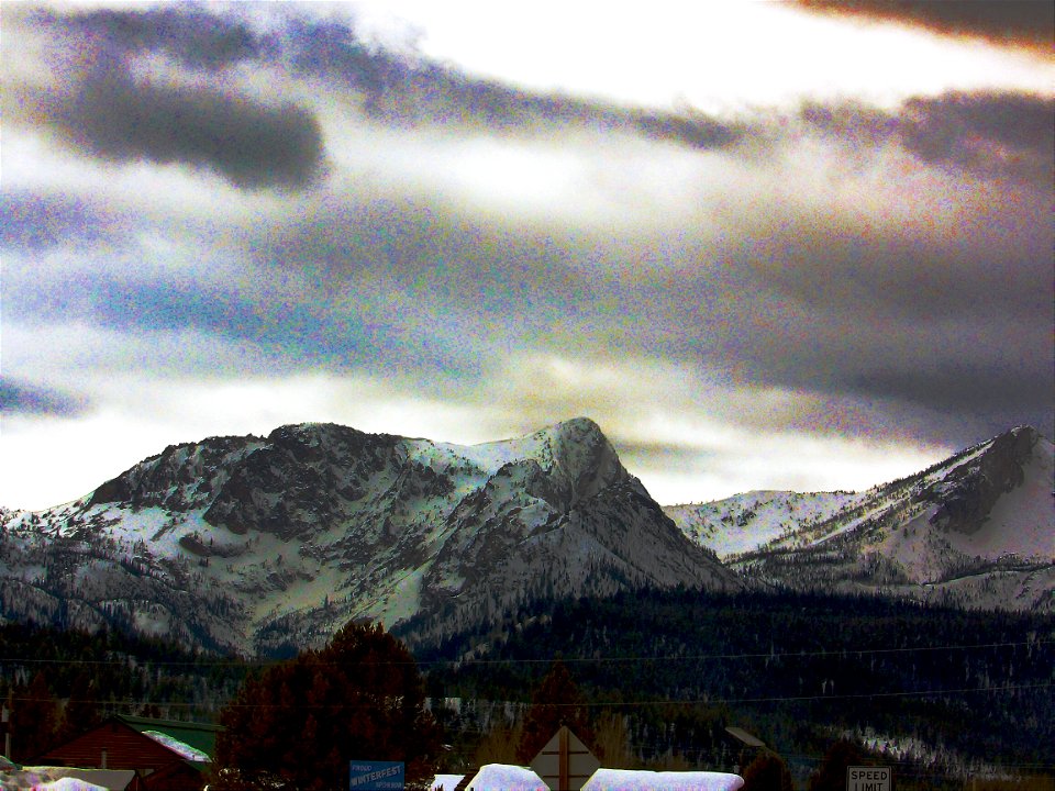 gloomy winter day