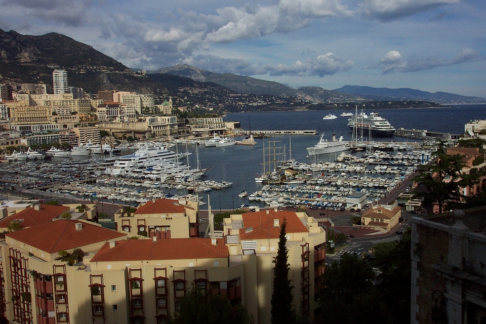 The harbor at Monaco