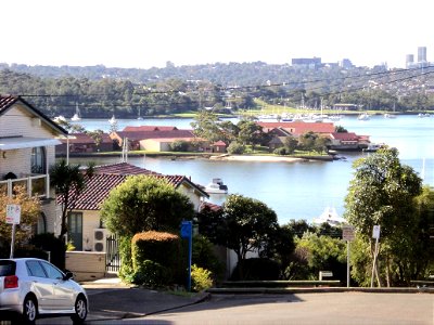 RAN Armament Depot Spectacle Island - View from Drummoyne Foreshore