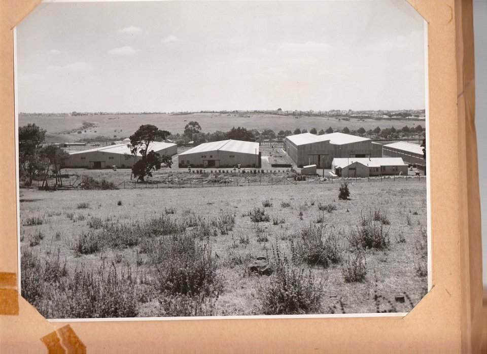 RAN Armament Depot,  Maribyrnong - View of Storehouses from Remount Hill