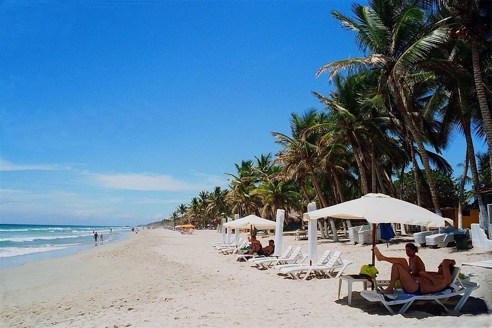 Beach of island Venezuela
