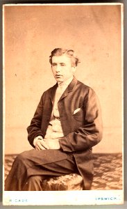 CooDyk_A34 Unidentified young man by Robert Cade