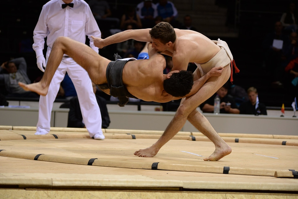 Amateur sumo wrestler