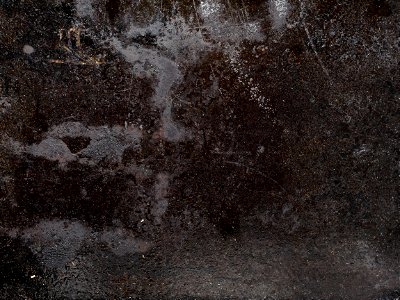 dirty black steel plate photo