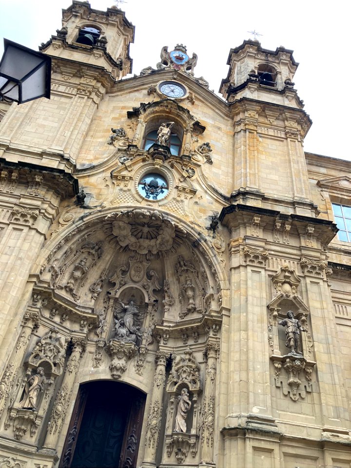 Basilica of Santa María del Coro, San Sebastian (Spain)